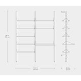 Branch Modular Shelving - 2 Units
