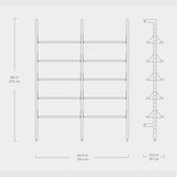 Branch Modular Shelving - 2 Units