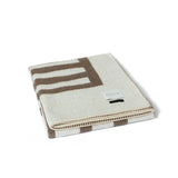 Rosin Reversible Throw - Ivory/Cacao