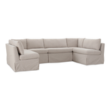 Fable Slipcover Dining Banquette U-Shape