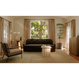 Forum Side Table Cream Marble