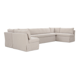 Fable Slipcover Dining Banquette U-Shape