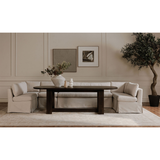 Fable Slipcover Dining Banquette U-Shape