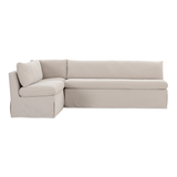 Fable Slipcover Dining Banquette L-Shape