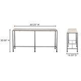 River Console Table