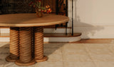 Treccia Round Dining Table