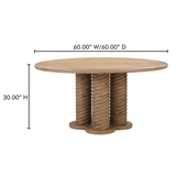 Treccia Round Dining Table