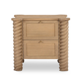 Treccia 2 Drawer Nightstand