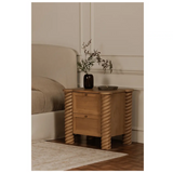 Treccia 2 Drawer Nightstand