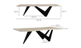 Abstract Dining Table - Floor Model