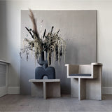 Brutus Lounge Chair - Concrete