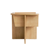 Brutus Lounge Chair - Natural Oak