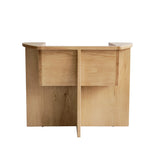 Brutus Lounge Chair - Natural Oak