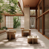 Brutus Lounge Chair - Natural Oak