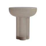 Crown Table - Tall - Smoked Glass