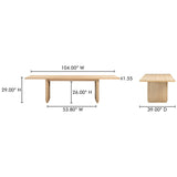 Round Off Dining Table