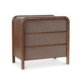 Rye 3 Drawer Nightstand