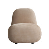 Toe Chair Flat - Leather