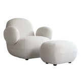 Toe Ottoman - Bouclé