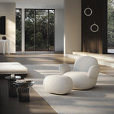 Toe Ottoman - Bouclé