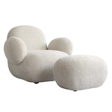 Toe Ottoman - Sheepskin