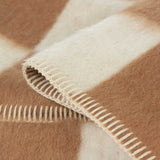 Crosby Heirloom Blanket - Tobacco/Ivory
