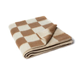 Crosby Heirloom Blanket - Tobacco/Ivory