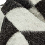 Crosby Heirloom Blanket - Black/Ivory