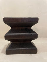 Douglas Fir Double Candlesticks - 6"