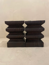 Douglas Fir Double Candlesticks - 8"