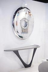 Rondo Mirror - Stainless Steel