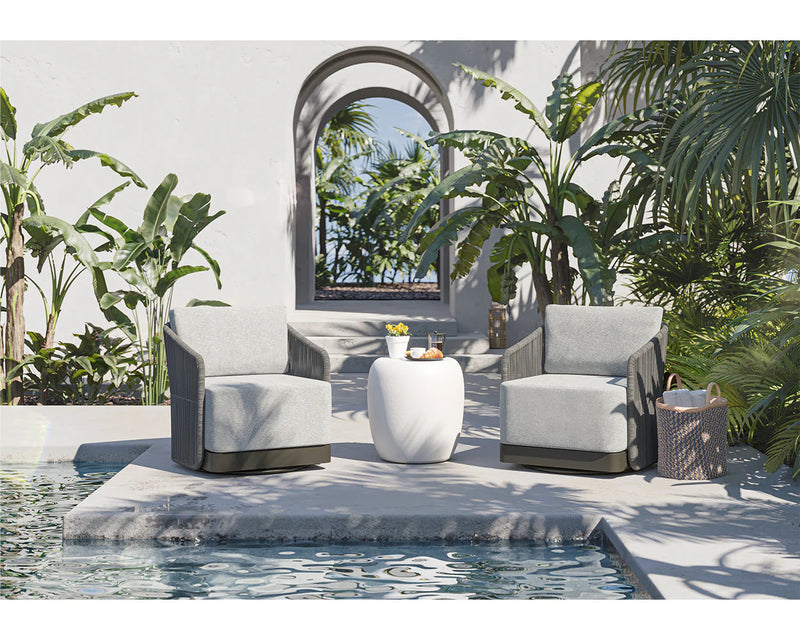 ALLARIZ SWIVEL ARMCHAIR