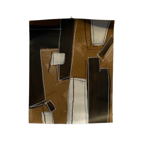 B 19 - Works on Paper ( Black Framed )