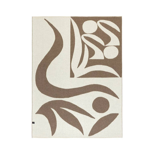 Elder Reversible Throw - Cacao/Ivory