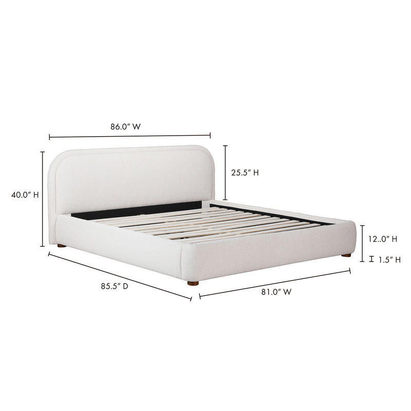 Colin Oatmeal Bed - King/Queen