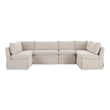 Fable Slipcover Dining Banquette U-Shape