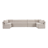 Fable Slipcover Dining Banquette U-Shape