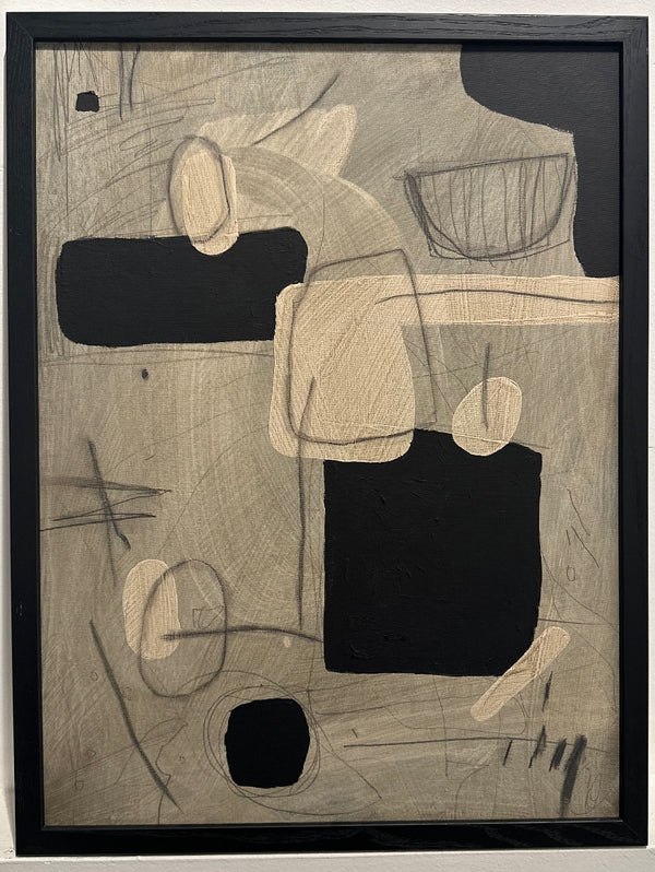 Black Study 2 ( Black Framed )