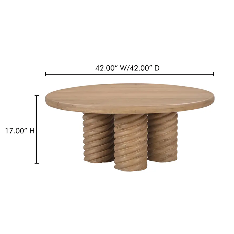 Treccia Round Coffee Table