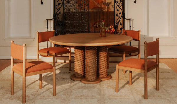 Treccia Round Dining Table