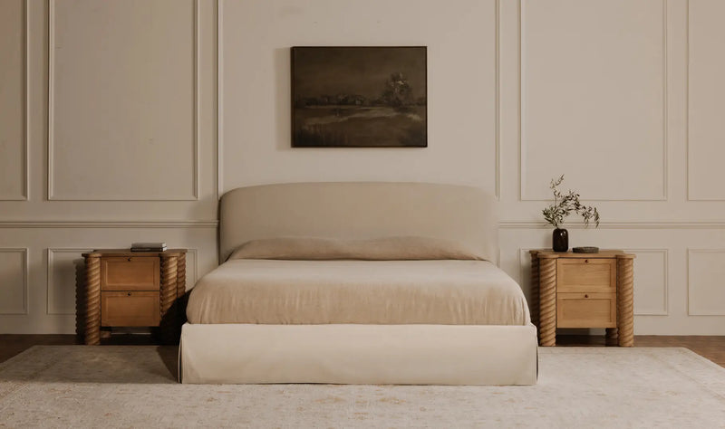 Treccia 2 Drawer Nightstand