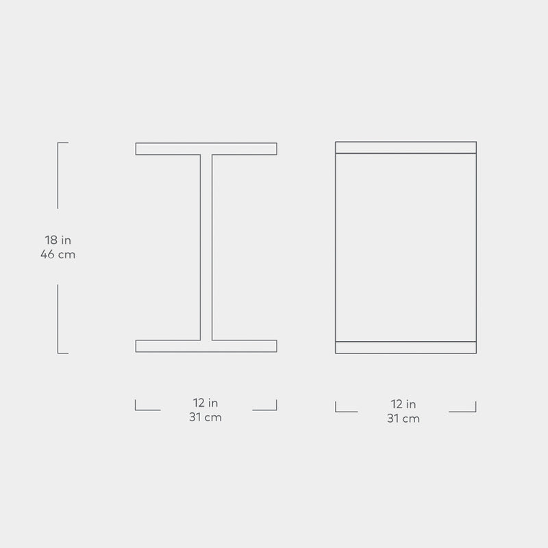 Acrylic I-Beam Table