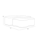 Boise Nesting Coffee Tables (Set of Two)