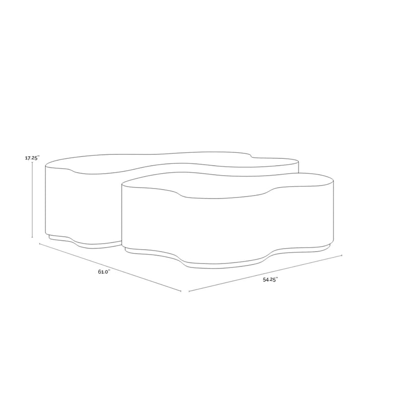 Boise Nesting Coffee Tables (Set of Two)
