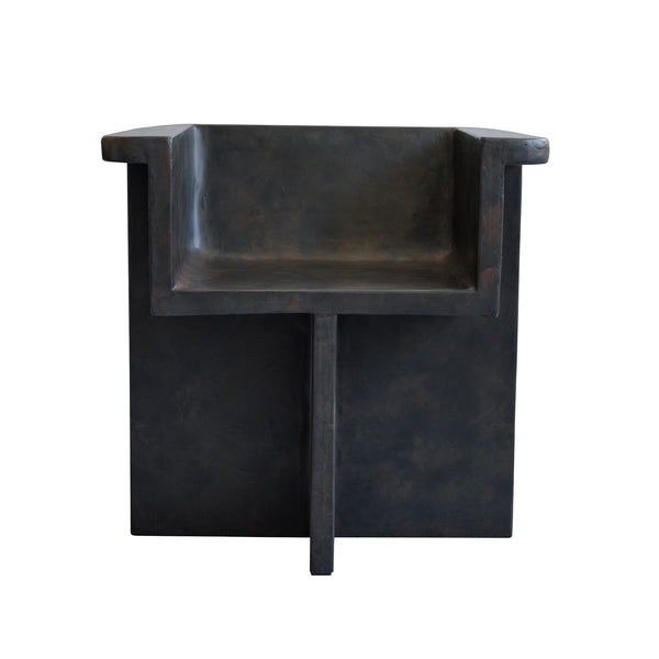 Brutus Dining Chair - Concrete