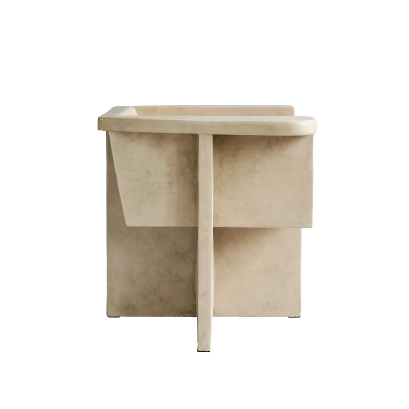 Brutus Lounge Chair - Concrete