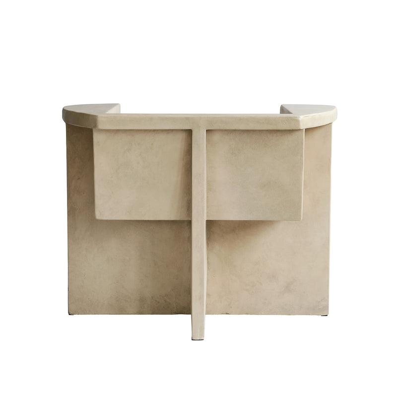 Brutus Lounge Chair - Concrete