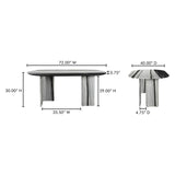 Celia Oval Dining Table
