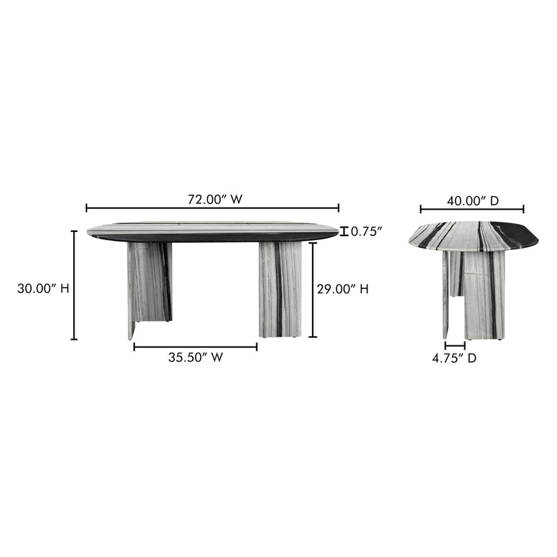 Celia Oval Dining Table