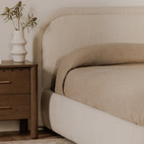 Colin Oatmeal Bed - King/Queen